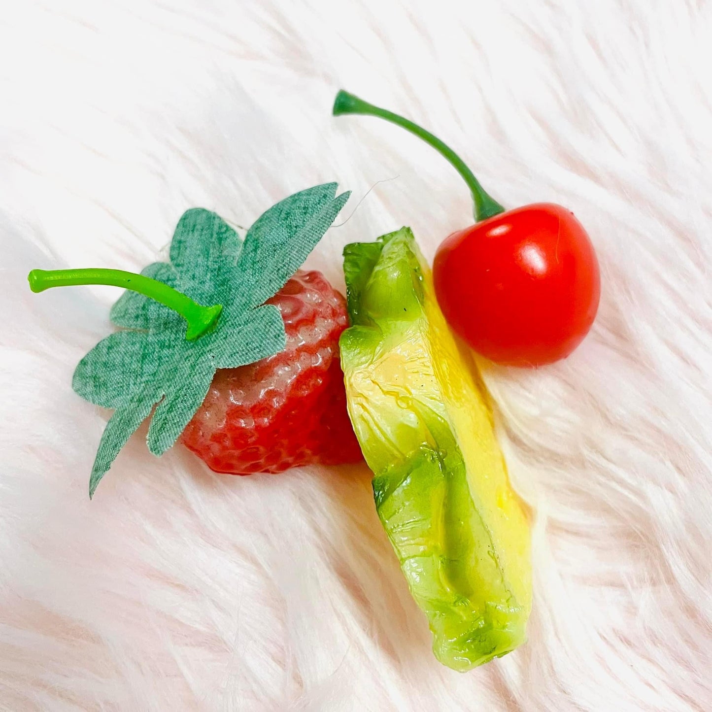 Strawberry, Cherry, Pineapple Slice